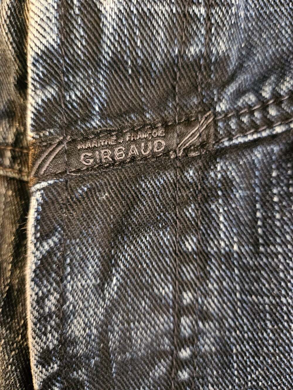 Marithe Francois Girbaud Vintage Y2K Dark Wash Denim Jorts Carpenter Shorts - Picture 3 of 9